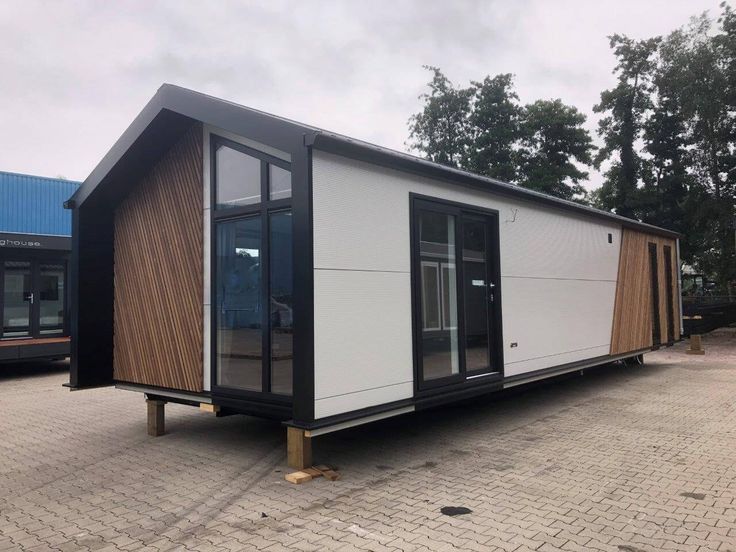 Acest container tip casă este construit din materiale durabile, rezist