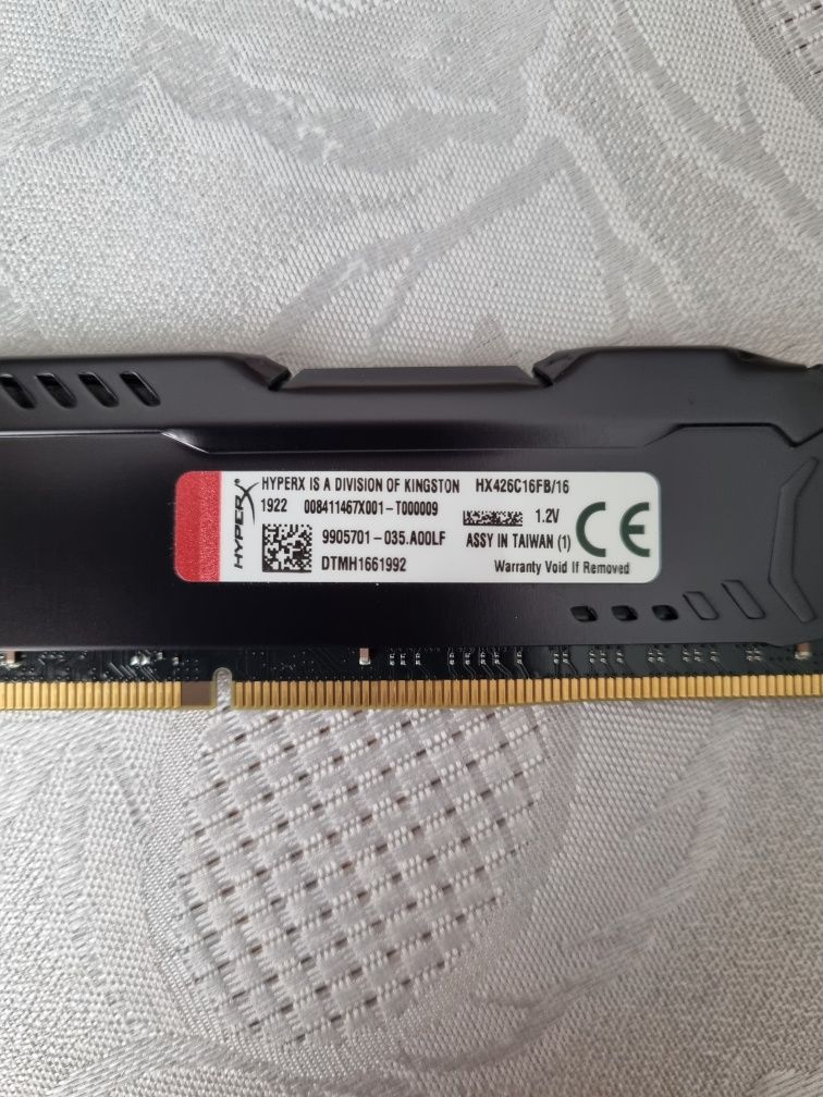 Kingston HYPER X FURY DDR4 16Gb