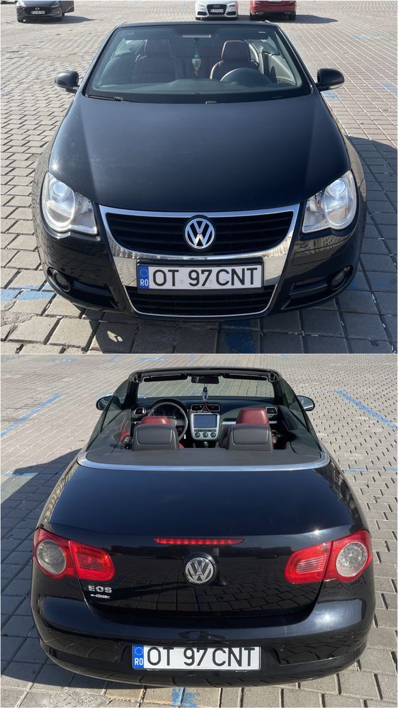 Volkswagen EOS - 2.0 Diesel,Carplay/AndroidAuto,senzori parcare, etc