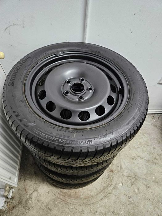jante cu anvelope 185/60/R15 4x100 Dacia Renault stare foarte buna etc