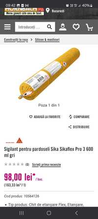 Silikon sika pro3 purform