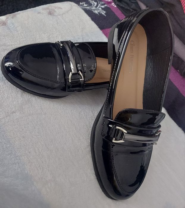 Vând sandale piele naturala + balerini C&A