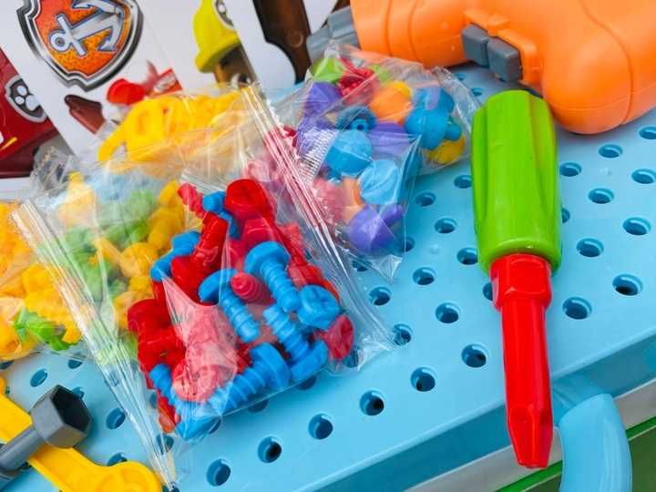 Конструктор с винтоверт- 3D мозайка Пес Патрул