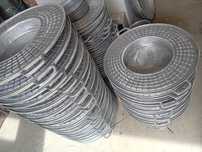 Disc gratar aluminiu cu suport pirostrie