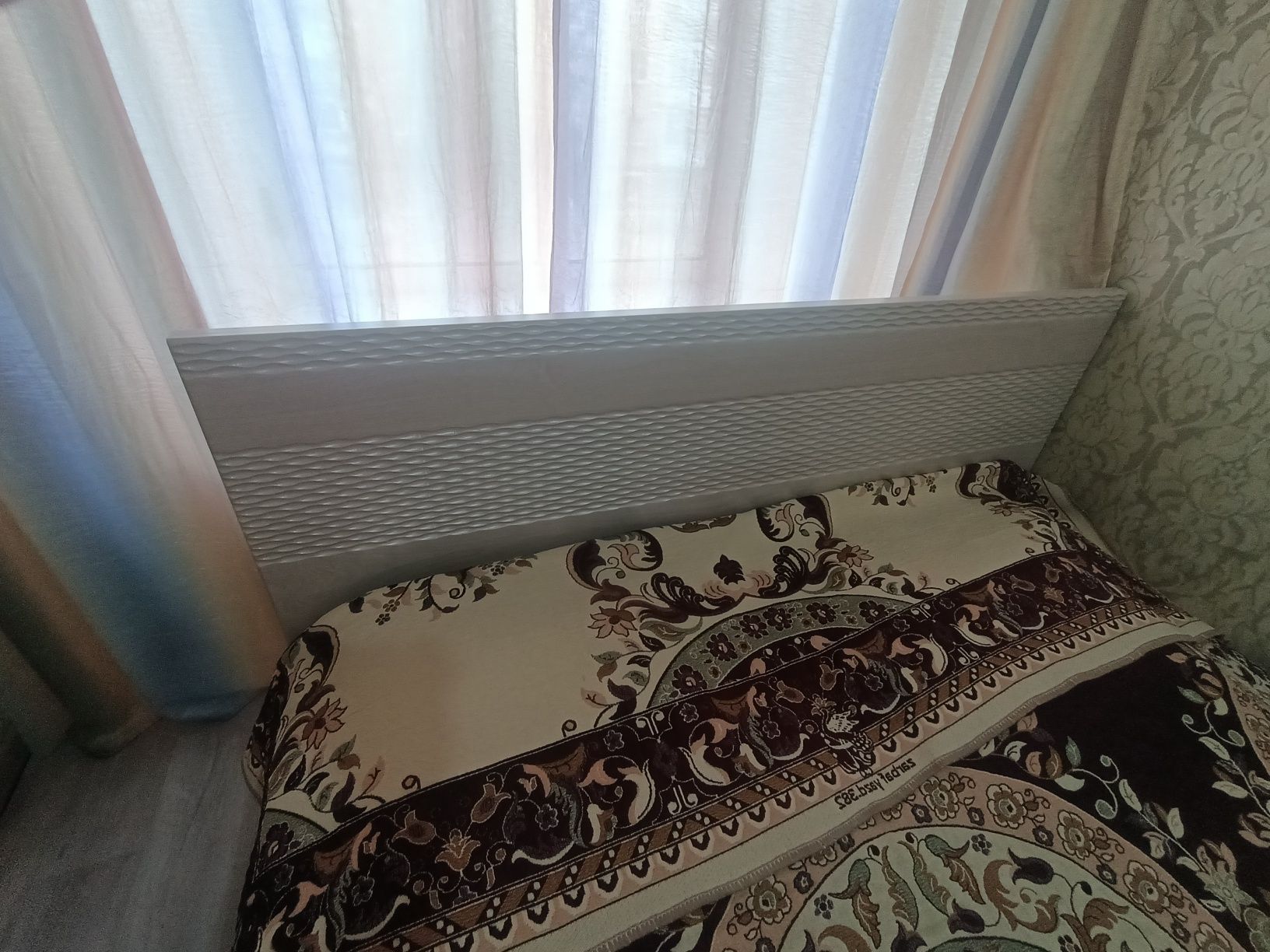 Двухспальный кровать с подъёмом и матрасом