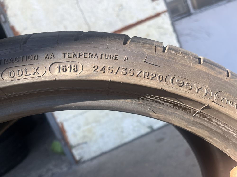 4 бр. летни гуми 245/35/20 и 305/30/20 Michelin N1 6 mm DOT 1618