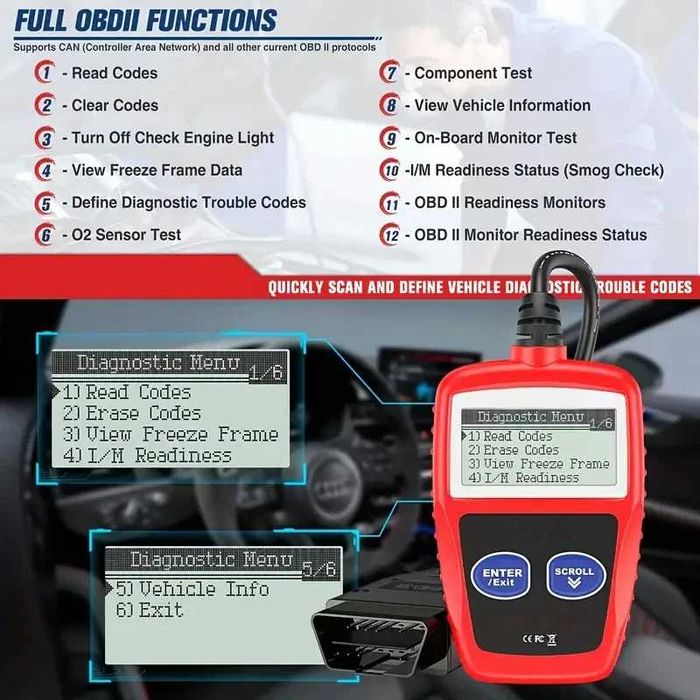 OBD2 tester scanner