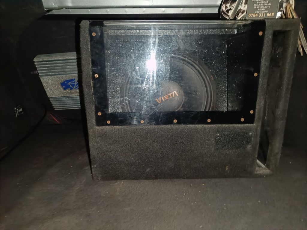 Vând Subwoofer auto cu statie