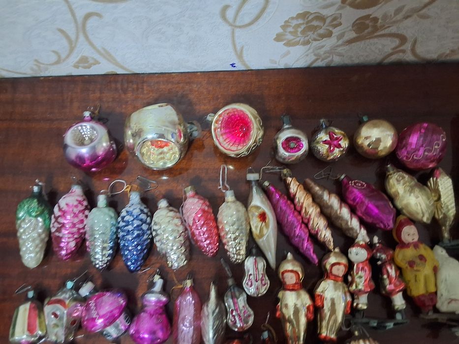 Ёлочные игрушки советские