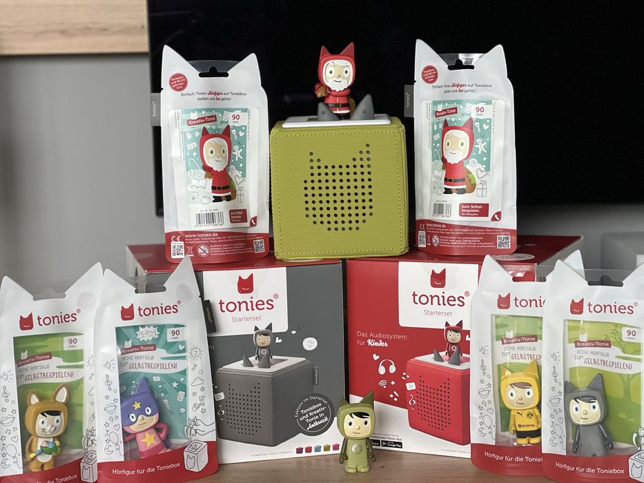 НОВИ! Интерактивна самозаписваща колона Toniebox и Creative Tonies