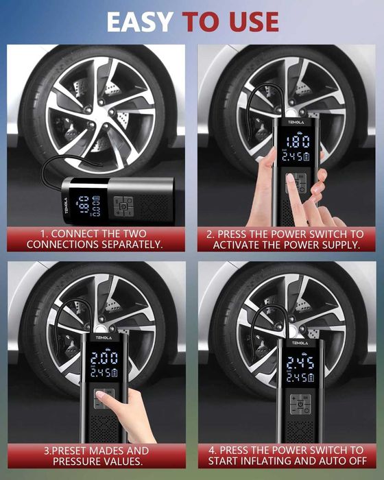 Pompă de aer electrică TEMOLA TN10.