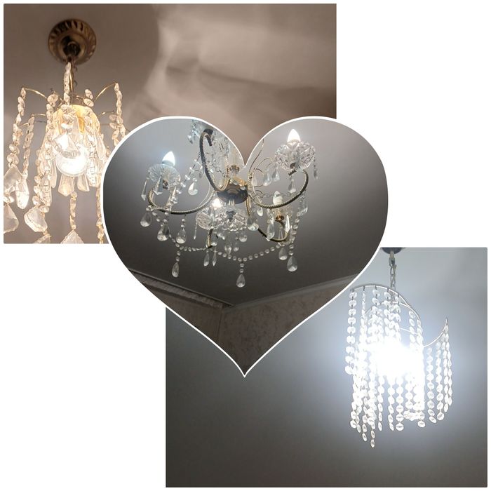 Люстры продам в бывшем употреблении