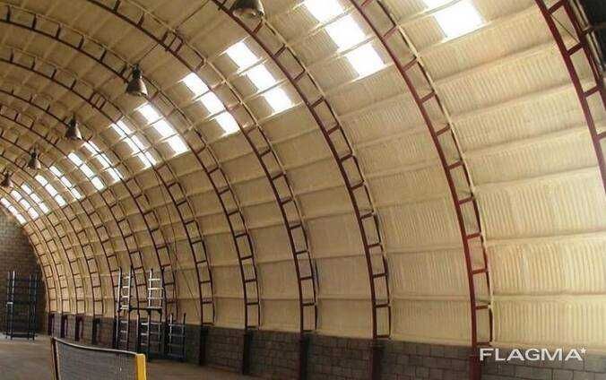 Утепление склад ППУ Пенополиуретана (СКЛАД АНГАР КРЫША КОНТЕЙНЕР)