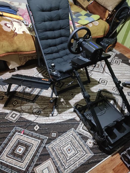 Руль PXN V99 — полный комплект, отличное состояние!