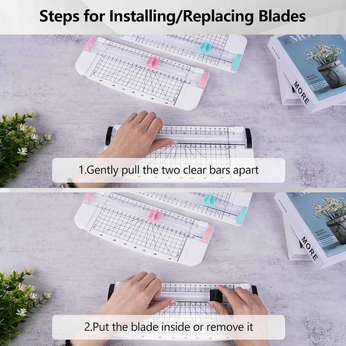 НОВА! A5 мини гилотина за хартия – прецизен и безопасен ротационен нож