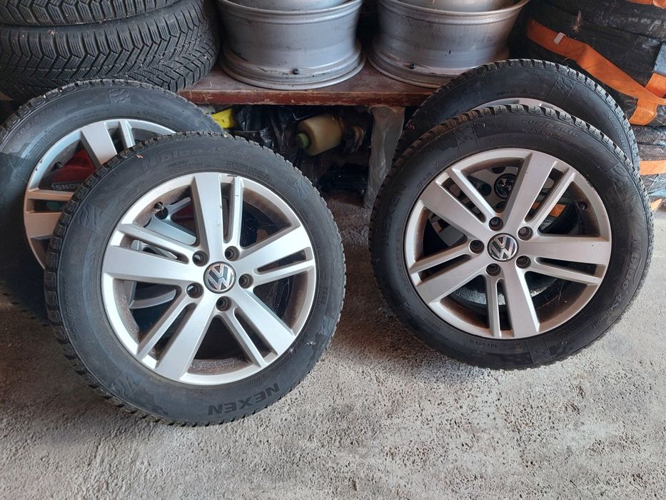 Jante VW Golf 7,  5x112  R16 ET 50 Anvelope 205 55 16 All-whether 2723