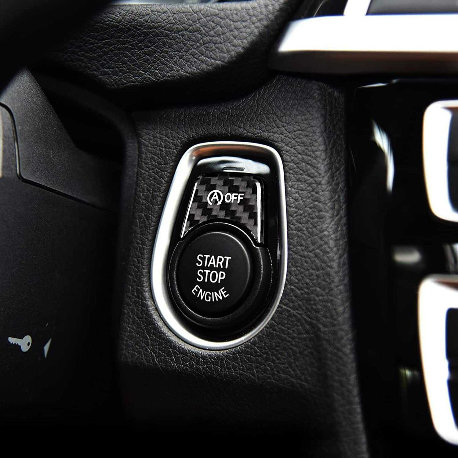 Нов Черен Аксесоар за вътрешна облицовка на кола автомобил BMW