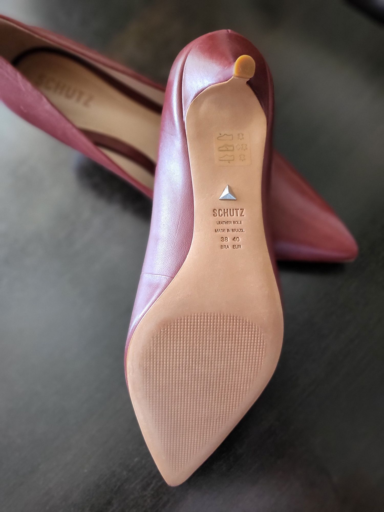 Schutz -pantofi stiletto,măsură 40.