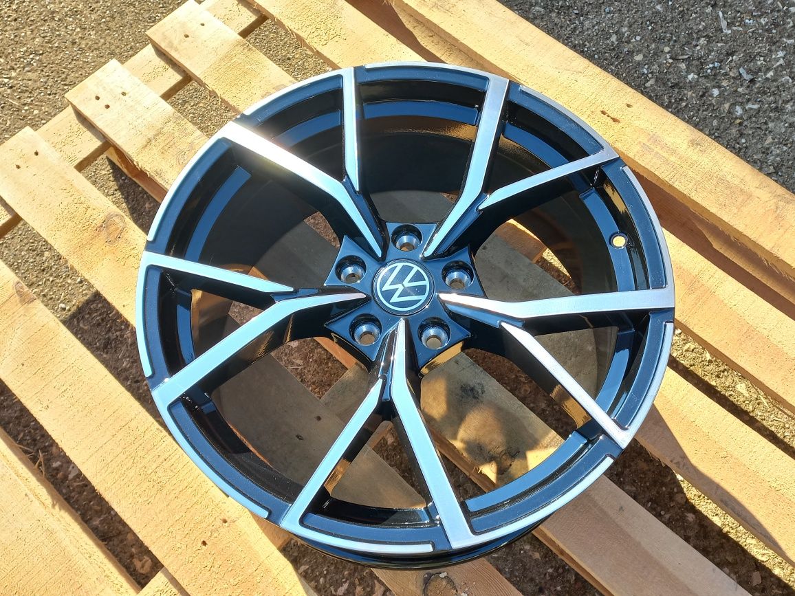17.Vw Golf Gti R Passat Jetta 7.5j et40 Estroil Black Polis Чисто Нови