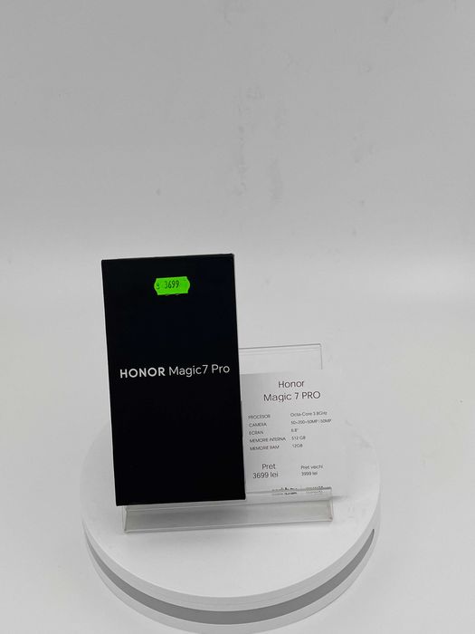 Garantie 24 luni CashBox Honor Magic 7 PRO 512GB 12GB RAM Sigilat