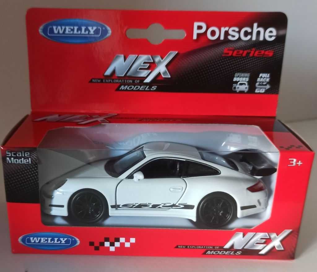 Macheta Porsche 911 (997/II) GT3 RS alb - Welly 1/36