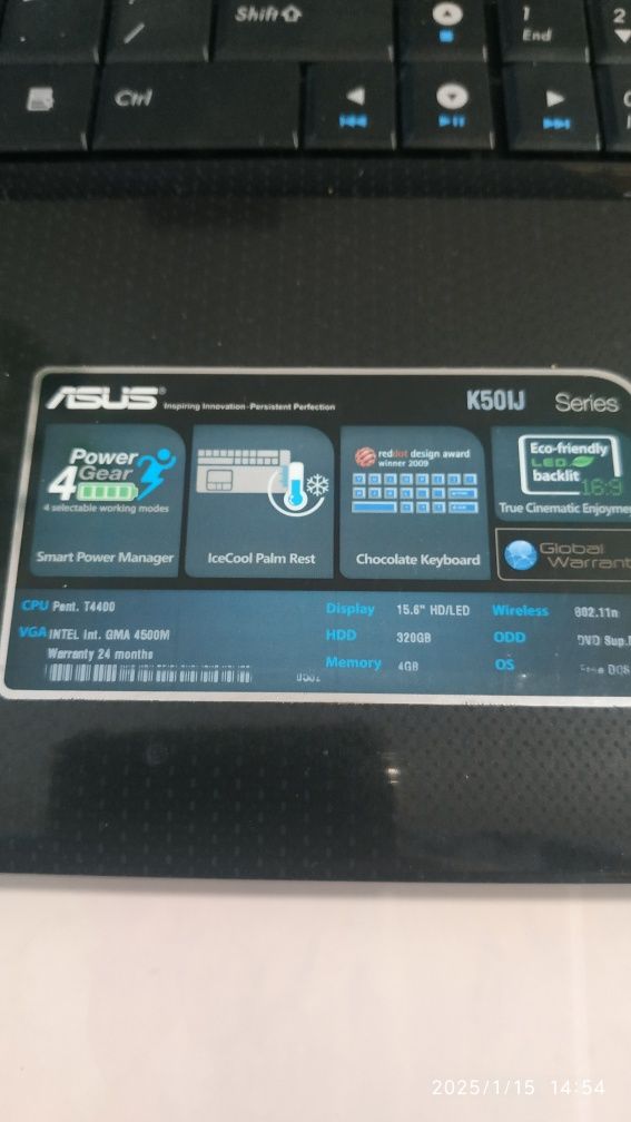 Laptop Asus  in stare impecabila