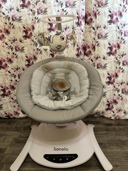 Balansoar/Patut bebe 2 in 1 Lionelo Bella Set