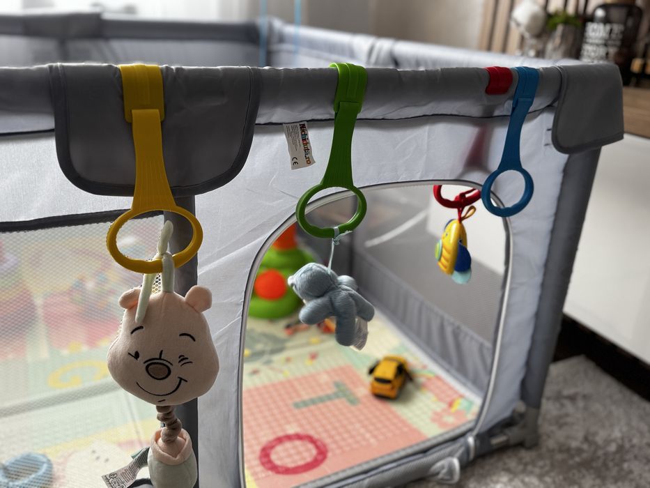 Tarc joaca copii 120x120 gri .