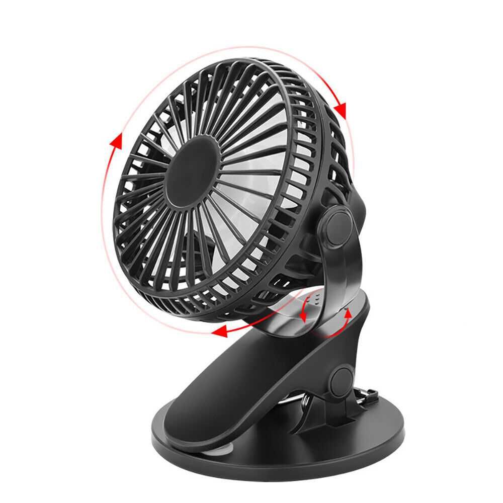 Ventilator birou mini ventilator cu cleste 3x viteze