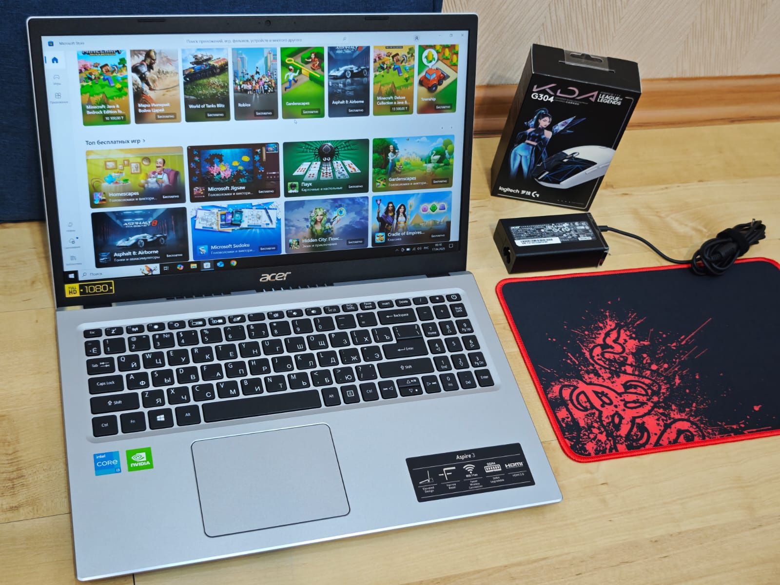 Acer MX350 ОЗУ 12GB SSD 1256GB в отличном состоянии ноутбук