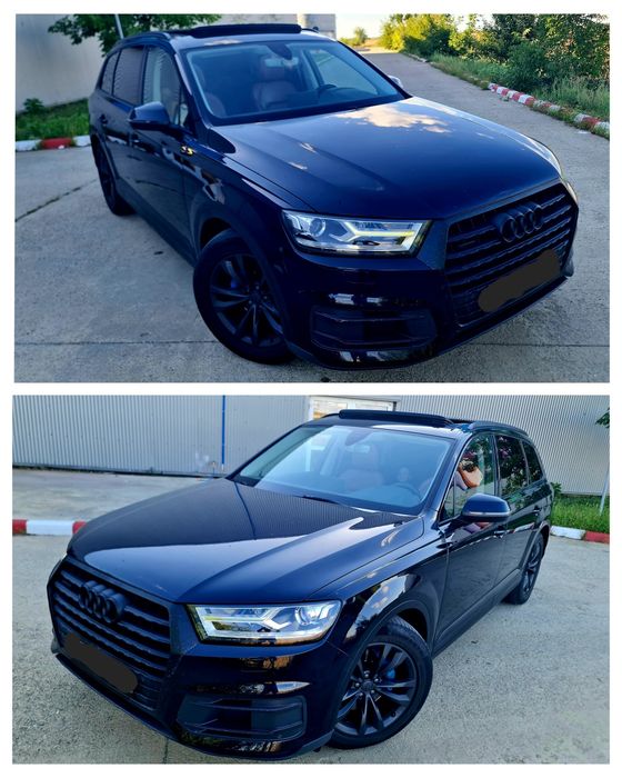 Audi Q7/An 2016.08/Cokpit/Panoramic/Line Side Assist/Navi/Carlig/4x4/