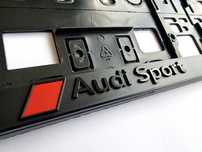 Рамки за номер Audi Sport табели
