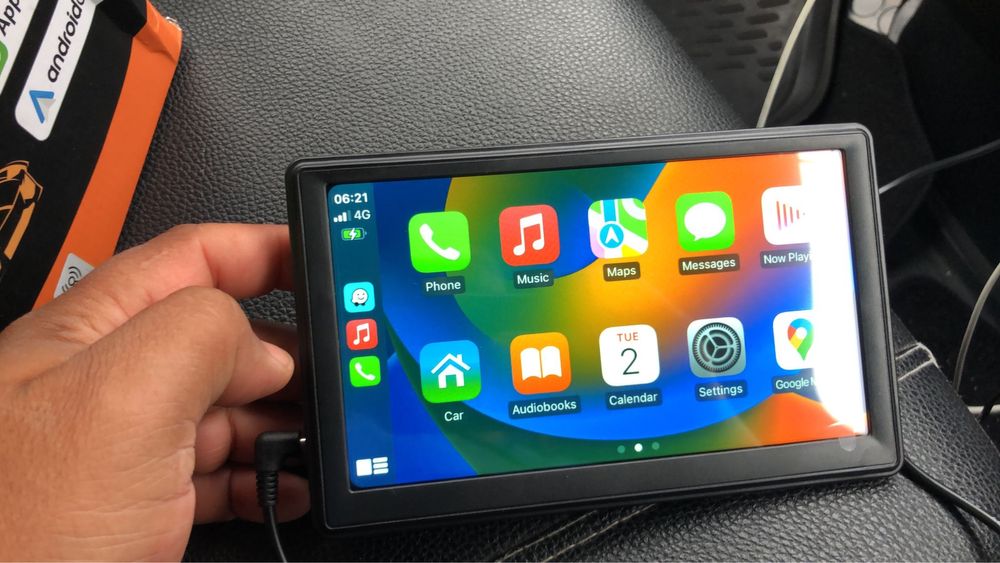 Navigatie Android Portabila Ecran Touch 7 inch Carplay Android auto