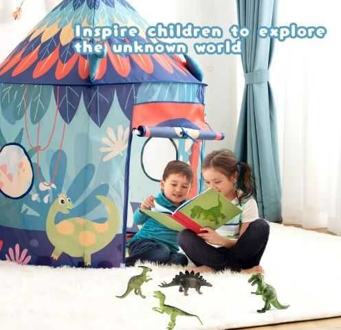 Детска палатка Mresove 3D Dinosaur, детска тента за игра Динозавър