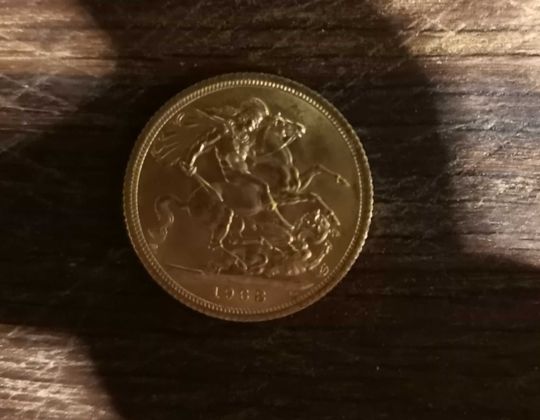 Монета  Елизабет 2  1968 год. Elizabeth 2