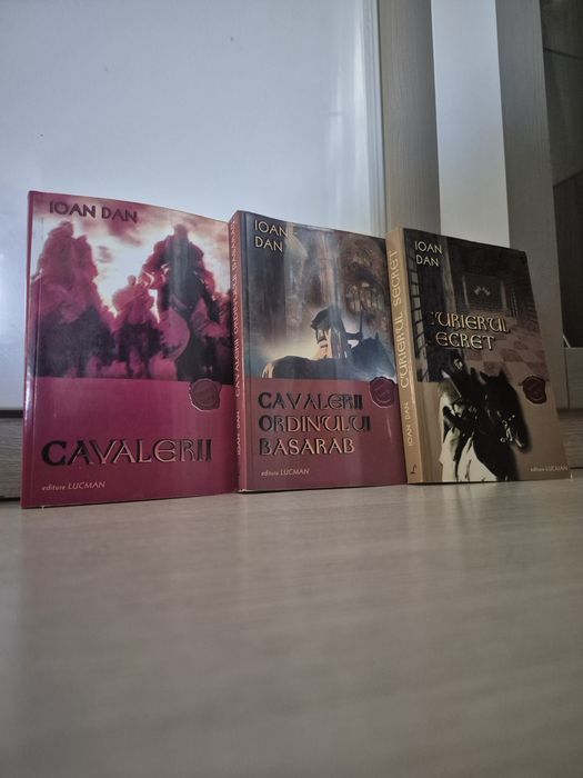 Set 3 cărţi loan Dan - Editura Lucman 2001 (Curierul secret, Cavalerii