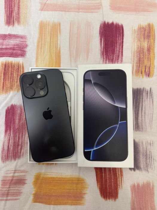 Iphone 16pro 256gb black