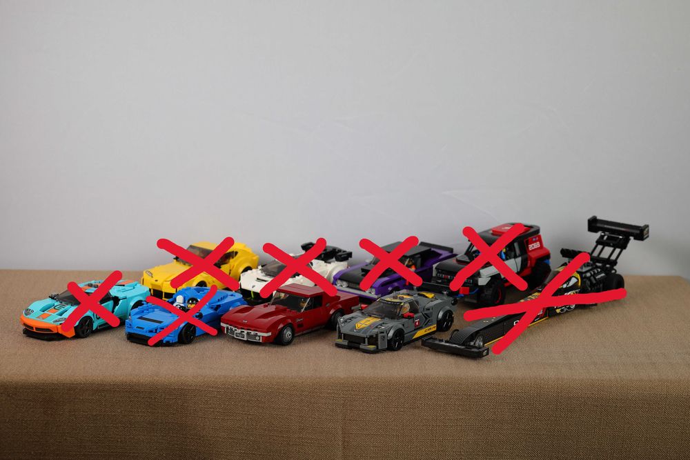 Lego Speed Champions 2018 - 2023 (se vand si separat)