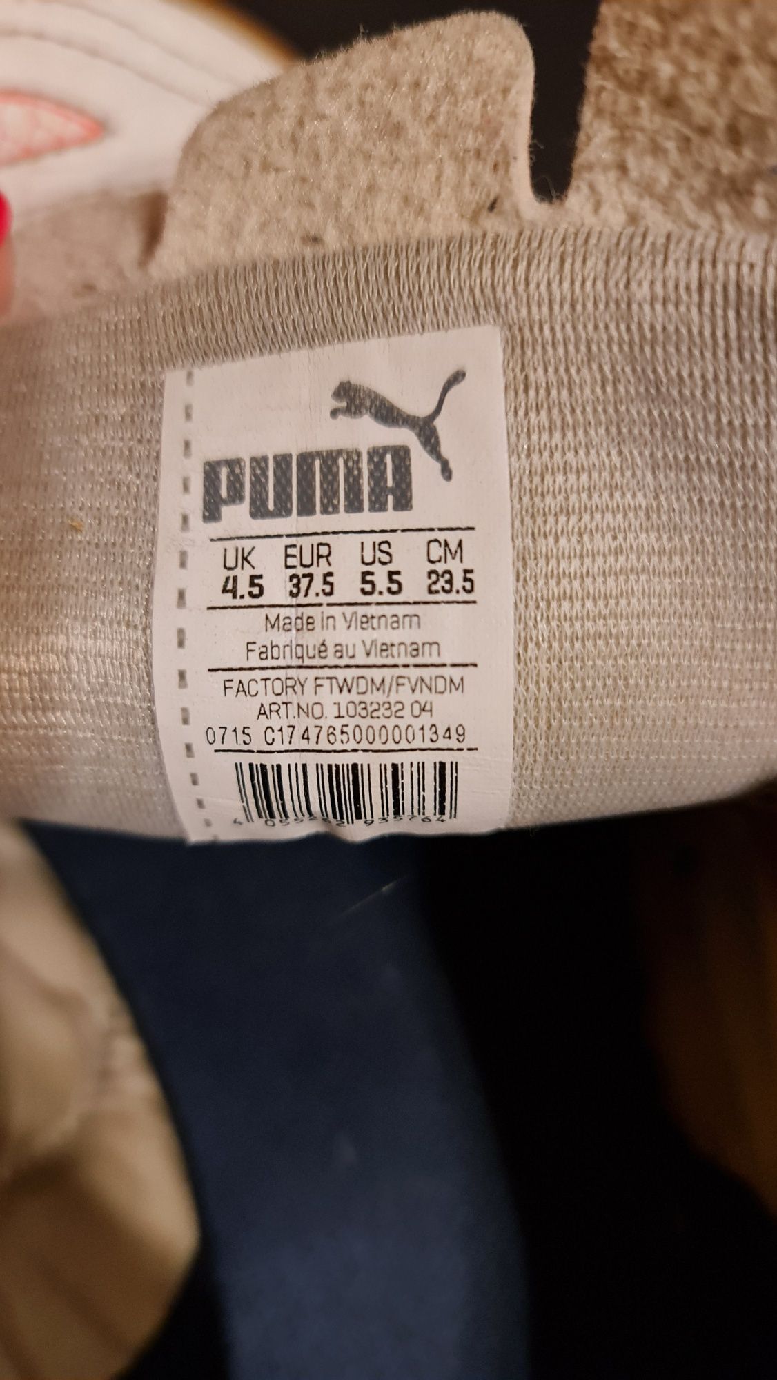 Adidași puma 23.5 cm