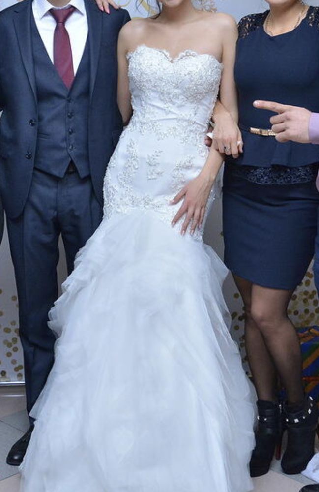 СРОЧНО Свадебное платье фасона русалка