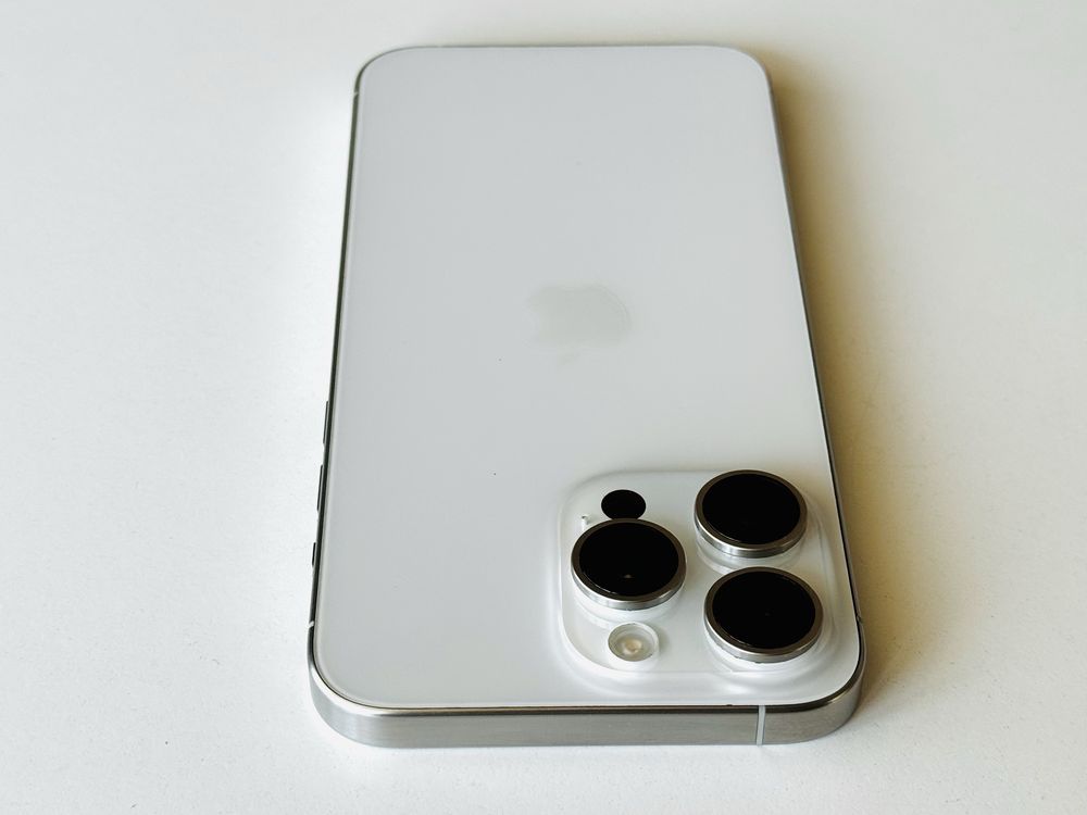 Iphone 15 Pro Max 256GB White Titanium 100% Батерия! Гаранция 6 месеца