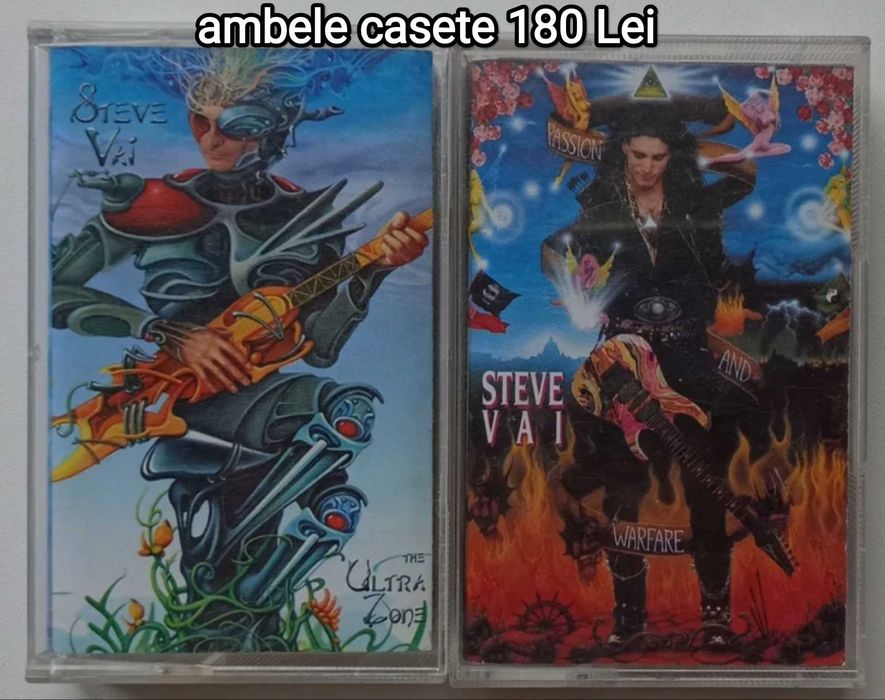 Casete VHS și audio, CD + suport CD, Janis Joplin, U2, Bjork, viniluri