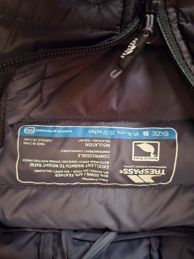 Trespass down jacket
