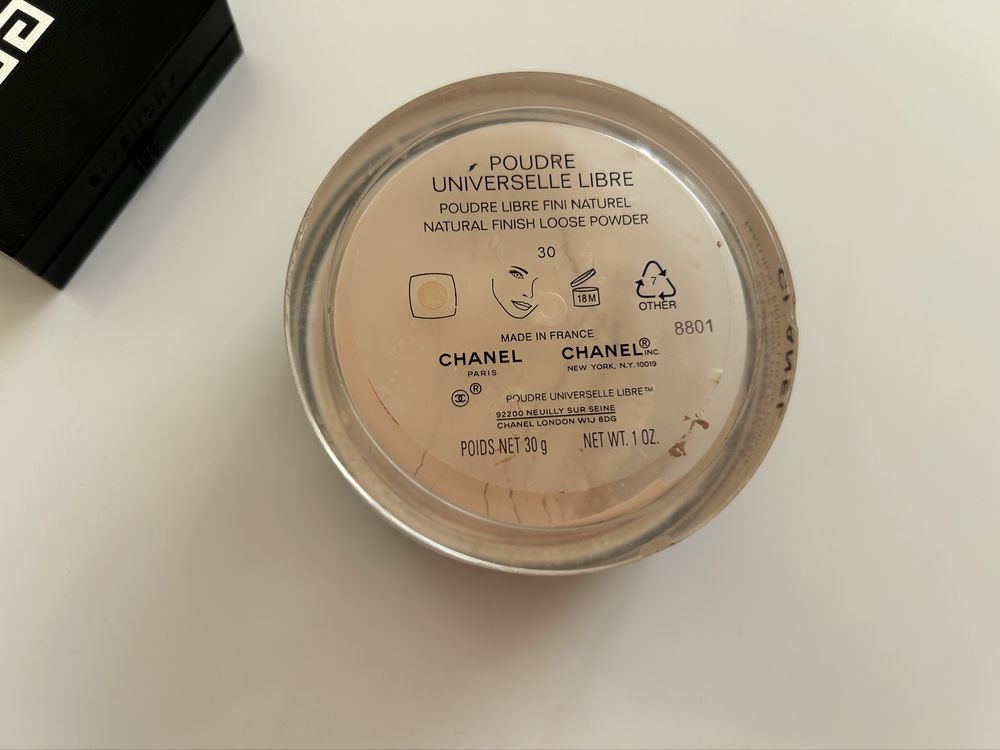 Пудра Chanel universelle libre, Givenchy prisme lible