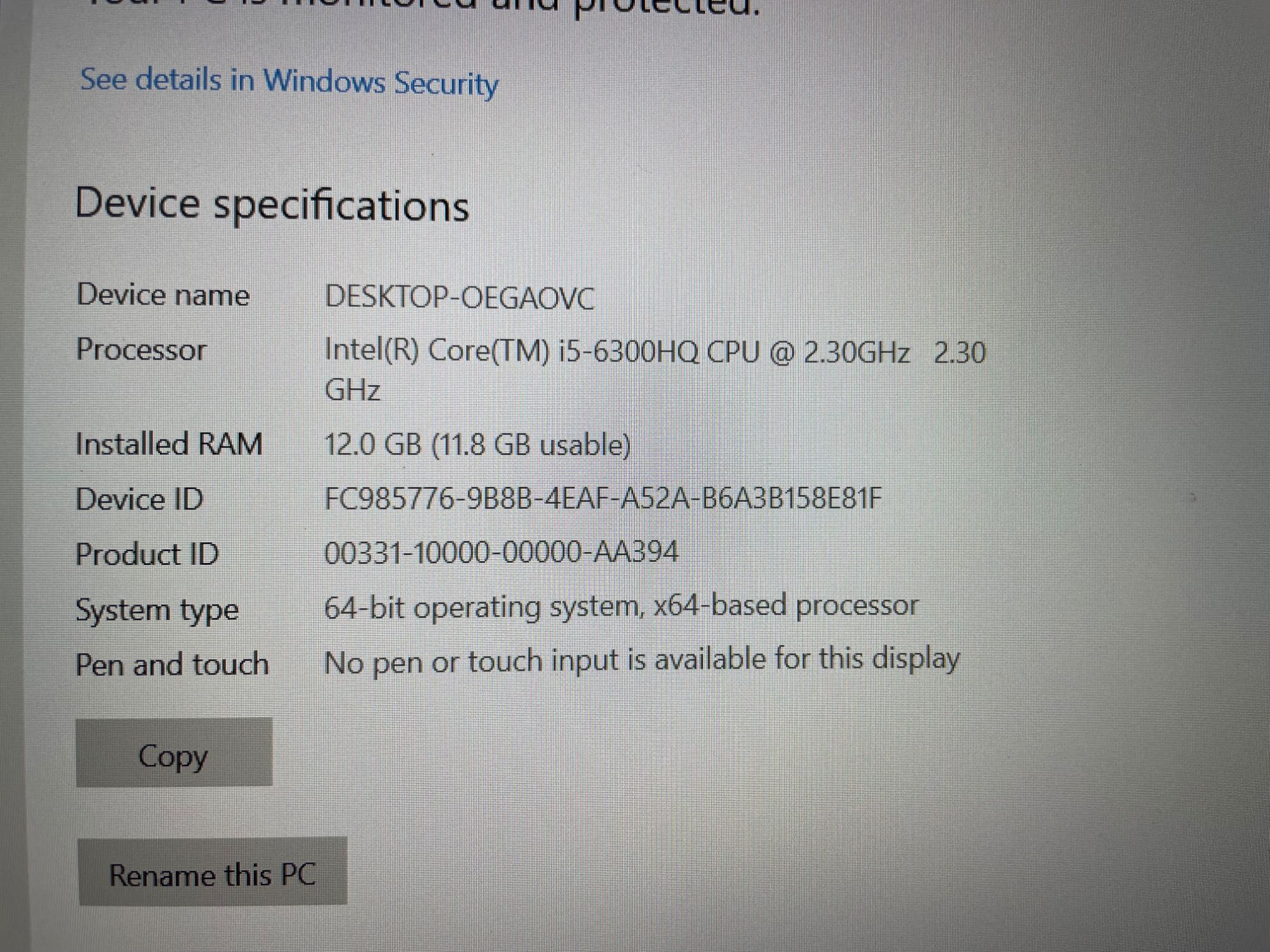 Laptop Lenovo Ideapad 700-151SK
