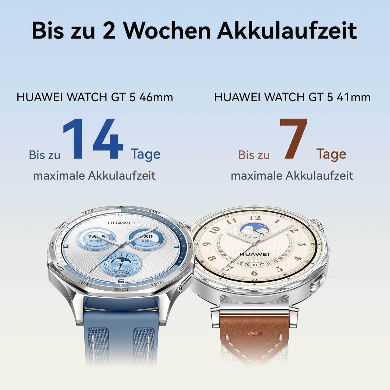 Нов! 2г гаранция! Watch Huawei Watch GT5 - 41mm - White