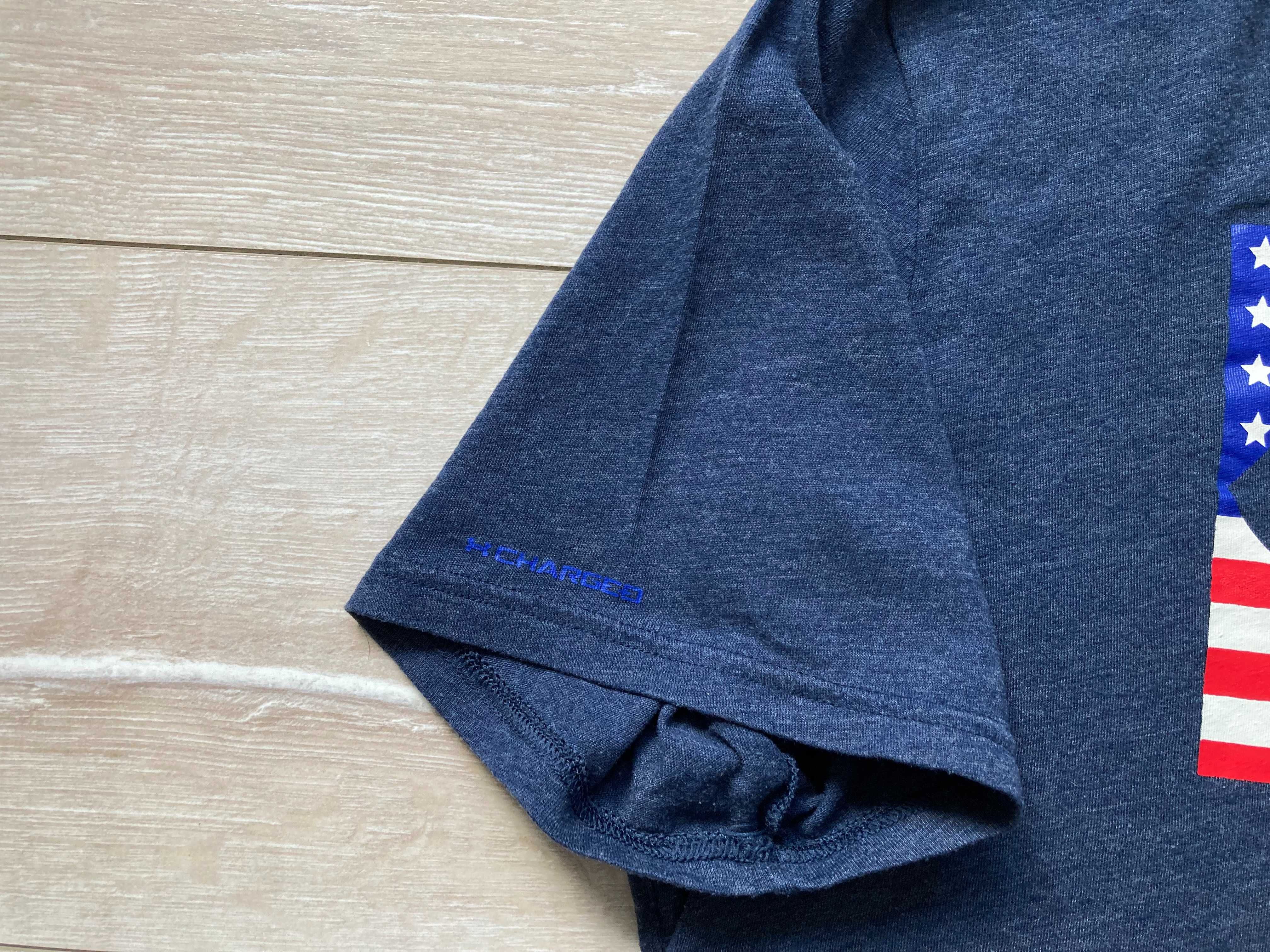 Under Armour USA Flag Heat Gear Loose мъжка тениска размер XL