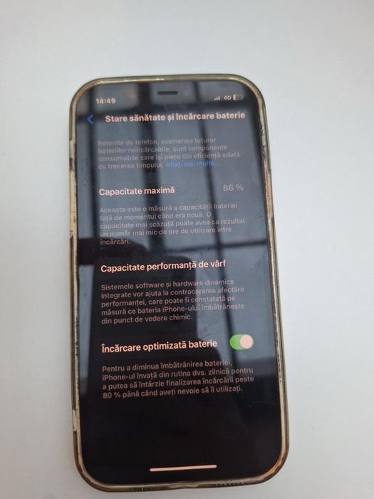 Vand iphone 12pro stare foarte bine 256gb