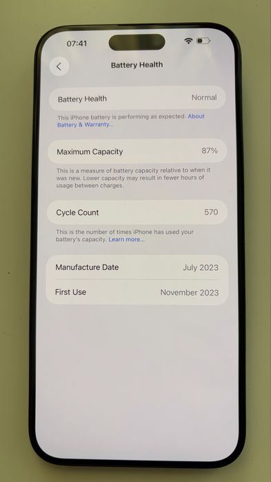 Iphone 15 Pro Max 256gb varianta Esim