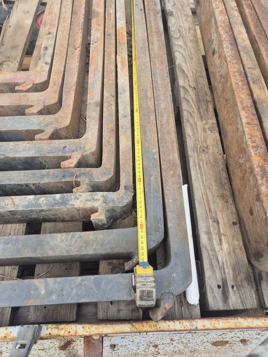 Furci lame suport placă translatie